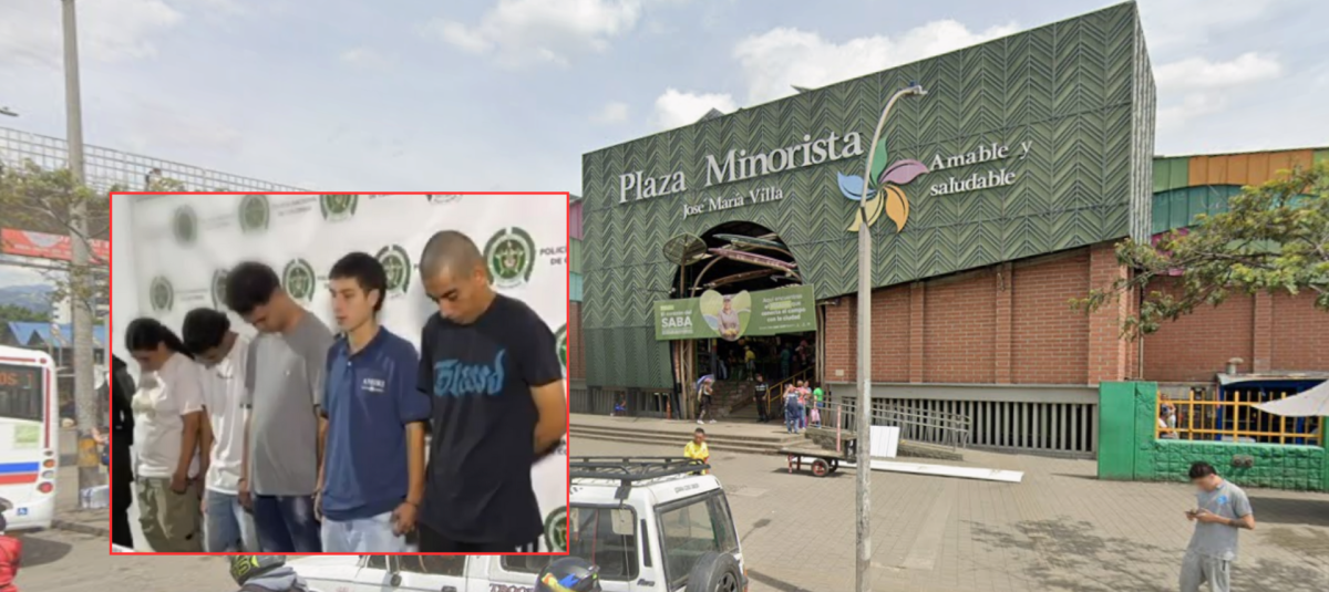 Otro golpe más a La Terraza: cayó el coordinador de las extorsiones en el sector de la Plaza Minorista de Medellín