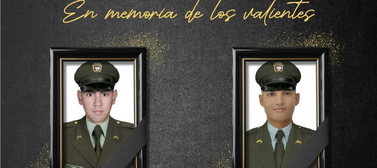 Ellos eran los patrulleros de la Policía Nacional que fueron asesinados en plena calle del municipio de Morales, en el Cauca