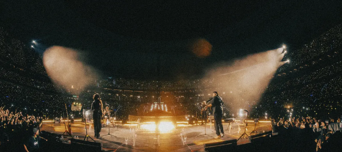 Primer concierto de la gira mundial de Morat.