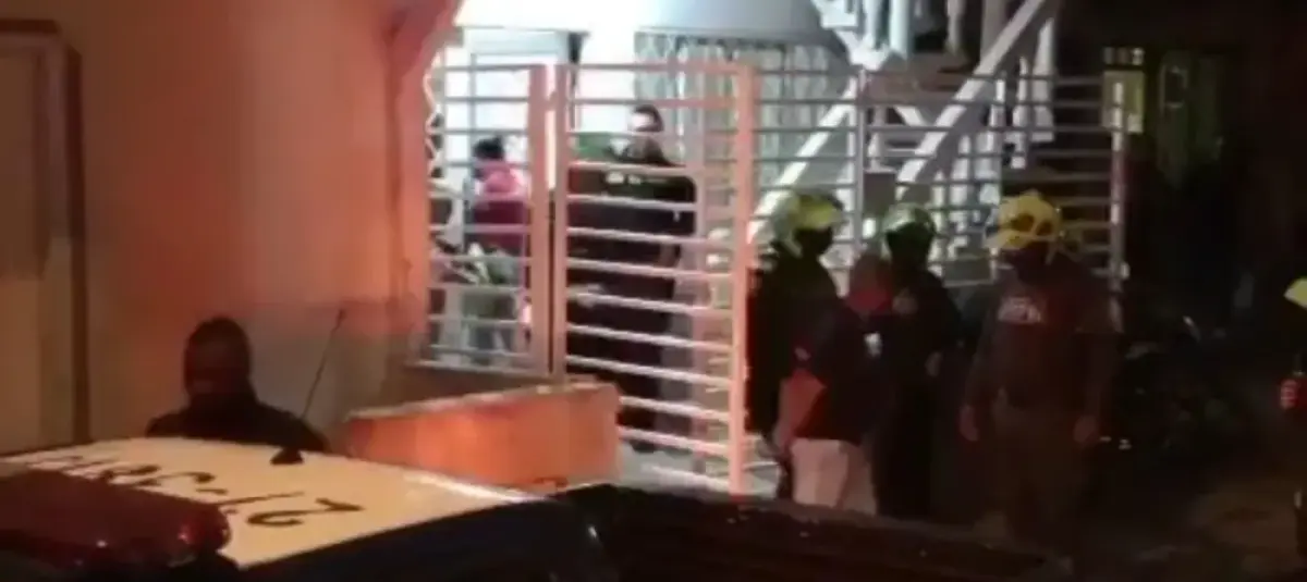 Hubo conmoción por los disparos en el barrio Prados del Sur, en Cali.