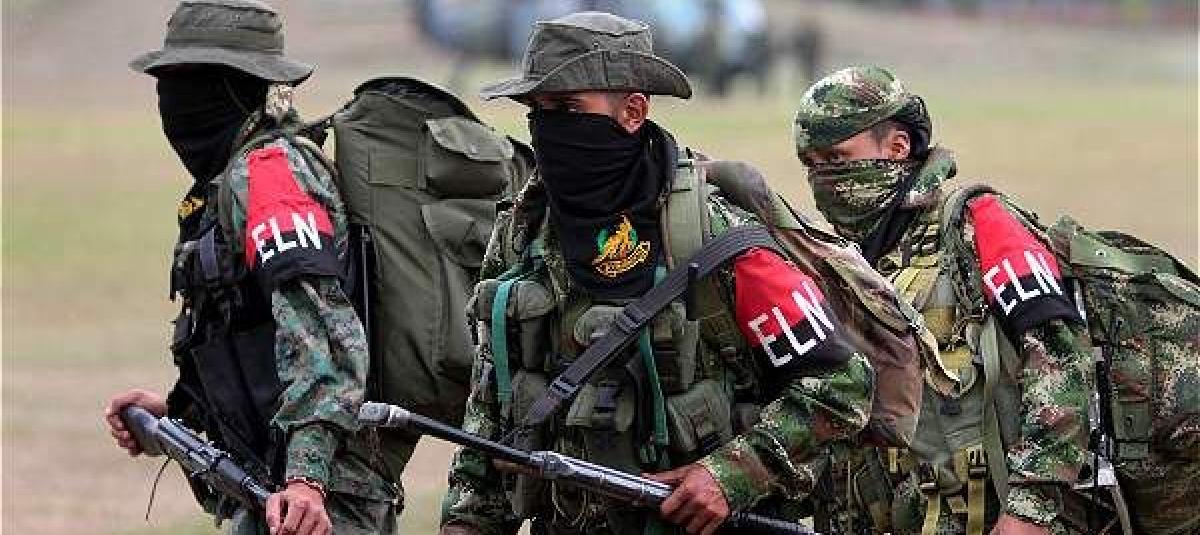 Guerrilleros del Eln.