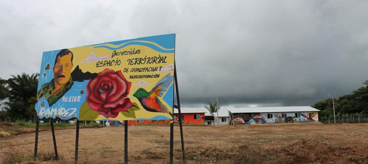 Héctor Ramírez se llama el pueblo fundado por excombatientes de las Farc en La Montañita (Caquetá). En él viven cerca de 200 personas.