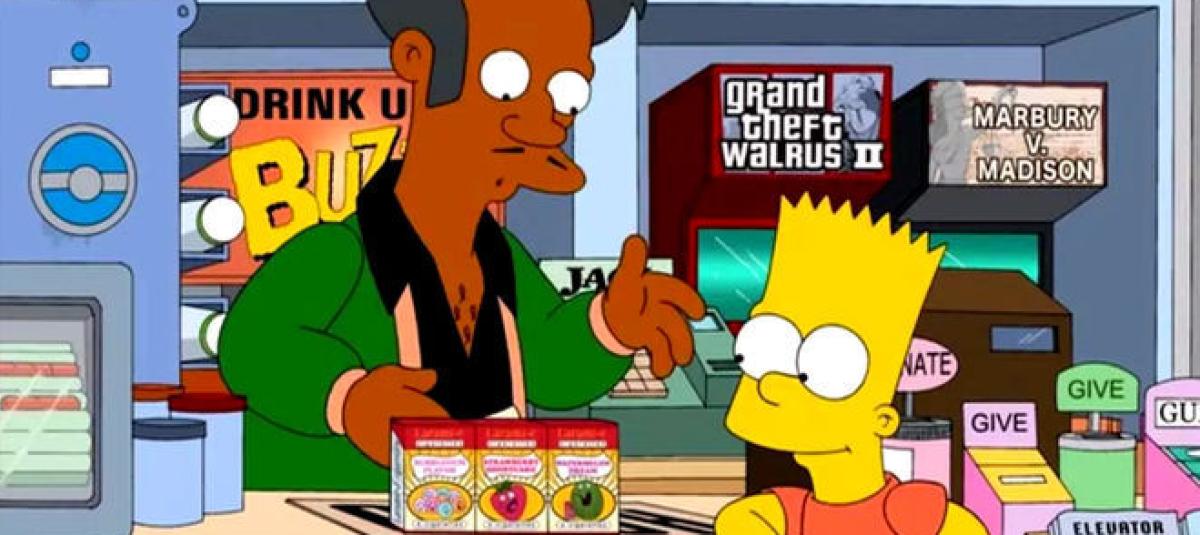 Apu no se va de Los Simpson