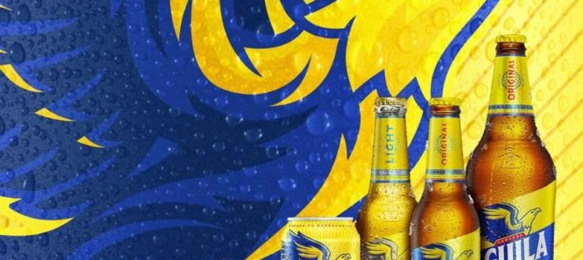 Cerveza De Etiqueta Azul