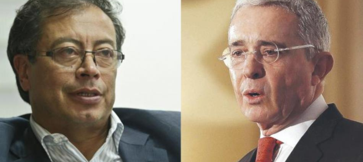 Los señalamientos de la pelea entre Álvaro Uribe y Gustavo Petro