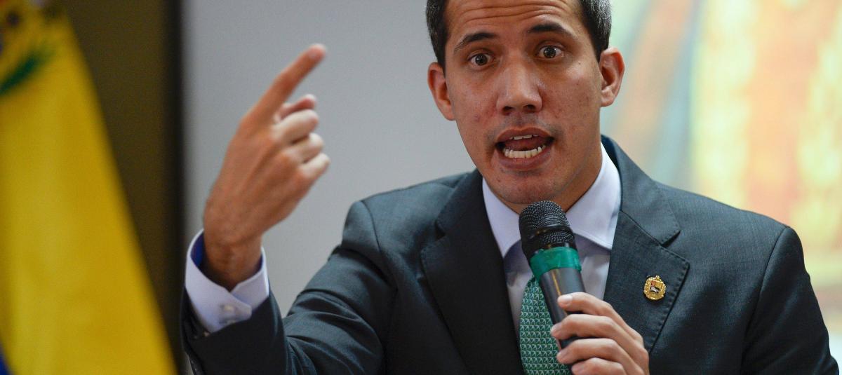 Presidente encargado de Venezuela, Juan Guaidó
