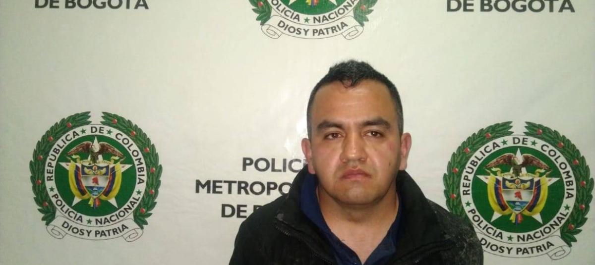 Una familia completa atemorizaba a los conductores en el Sur de Bogotá. En la foto alias El Tío.