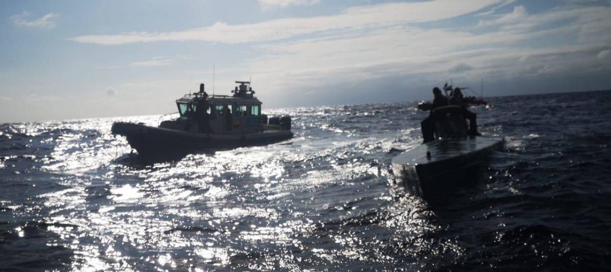 Las ocho toneladas de cocaína, que iban para carteles mexicanos, fueron avaluadas en 264 millones de dólares.