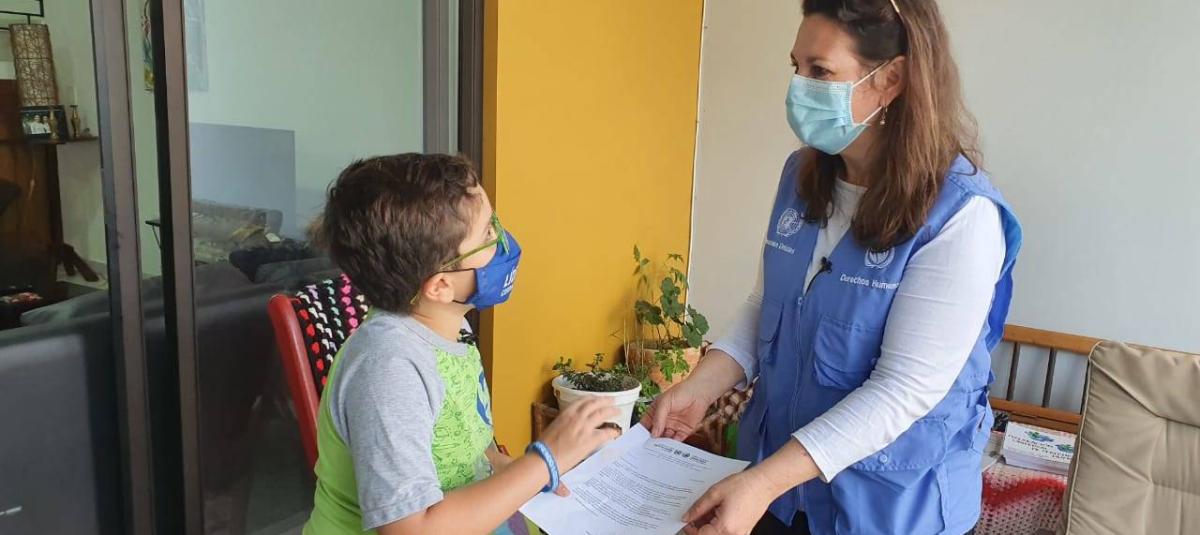 La representante en Colombia de la oficina para los Derechos Humanos de la ONU, Julietta Riveiro