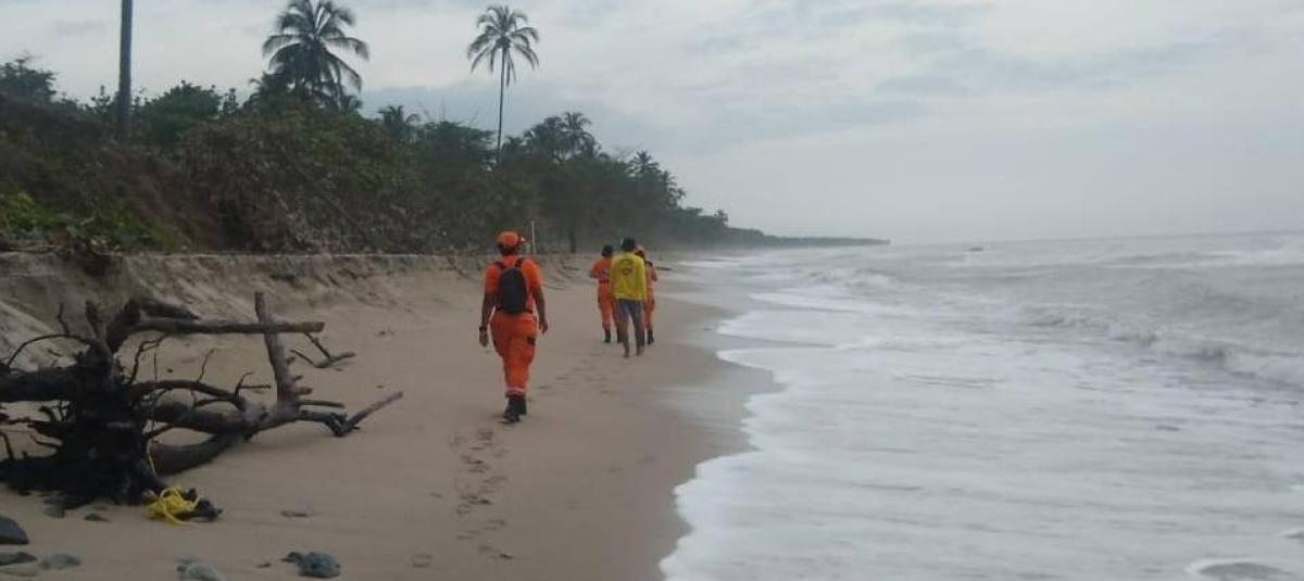 El turista desapareci?? mientras se ba??aba en una playa de Santa Marta.