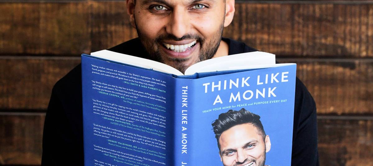 Jay Shetty habla sobre cómo pensar como un monje budista