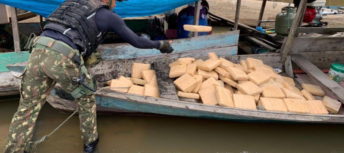 La marihuana fue interceptada en camino a Brasil.