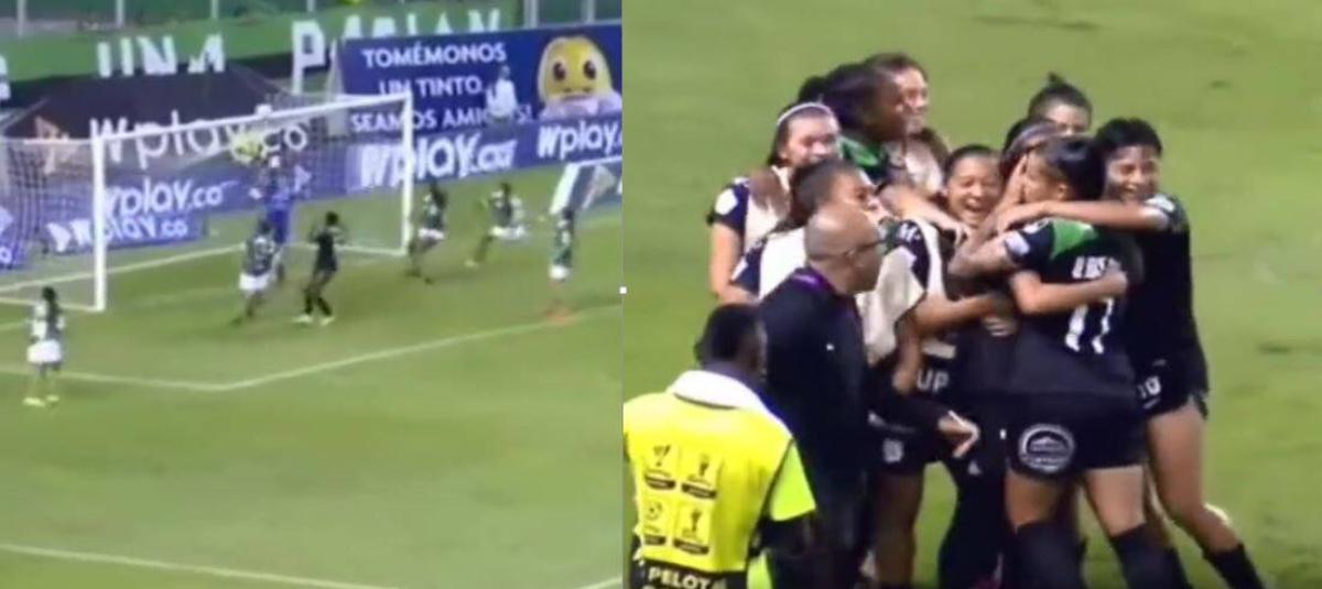 Edwin Cardona: su hermana, Geraldine, tremendo golazo de tiro libre, video