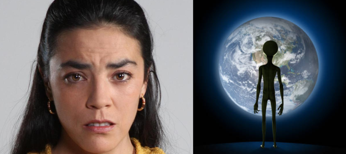 Actriz de la novela 'Rigo', Sandra Reyes, recordó su supuesto encuentro con  ovnis