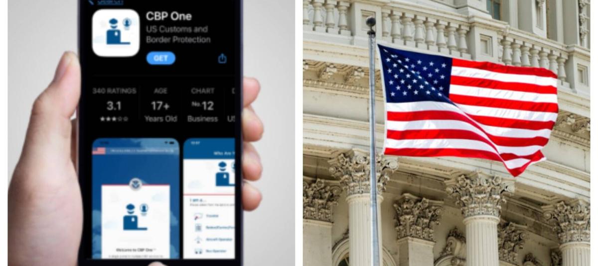 La app CBP One permite agilizar la solicitud de asilo desde cruces terrestres.