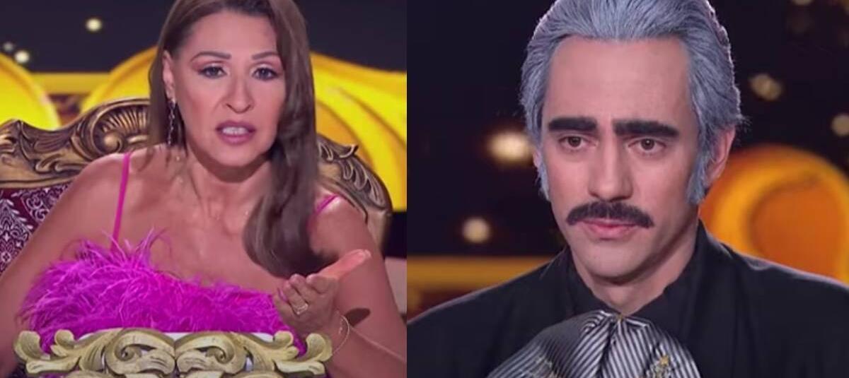 Así fue cómo Amparo Grisales se molestó con Vicente Fernández en 'Yo me  llamo'