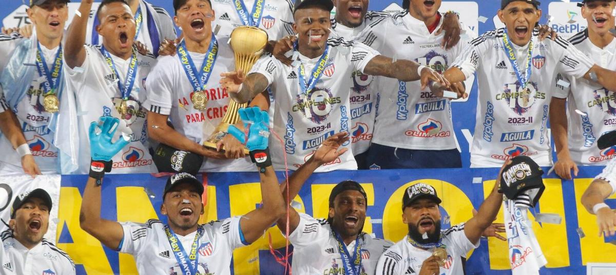Video: Junior es campeón de Liga Betplay y prende la fiesta y carnaval ...