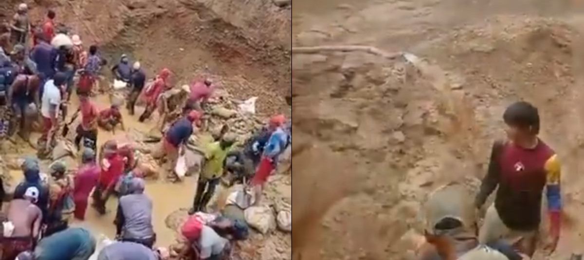 Derrumbe en mina de oro del sur de Venezuela deja varias víctimas mortales