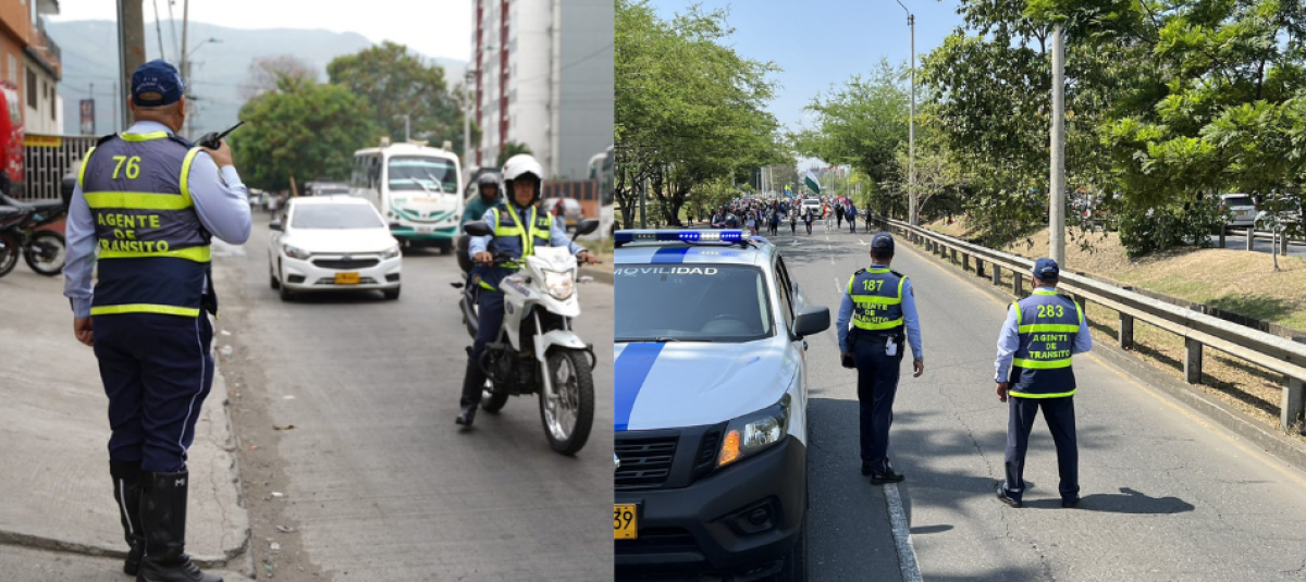 Así es la movilidad enla ciudad de Cali.