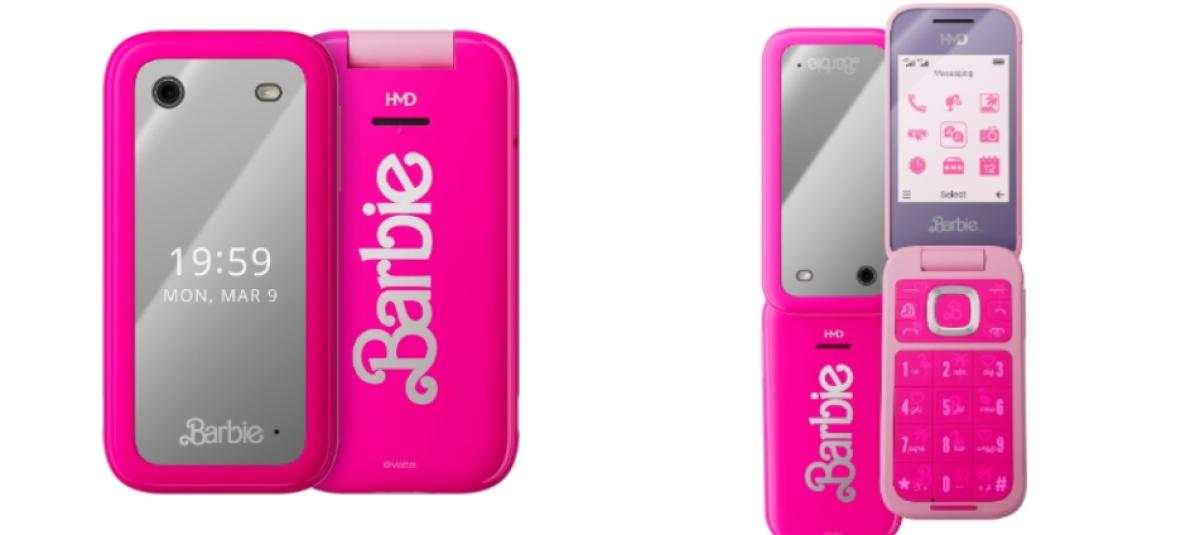 Mattel lanza el Barbie Phone asi es el telefono rosado con espejo y plegable su costo y donde conseguirlo