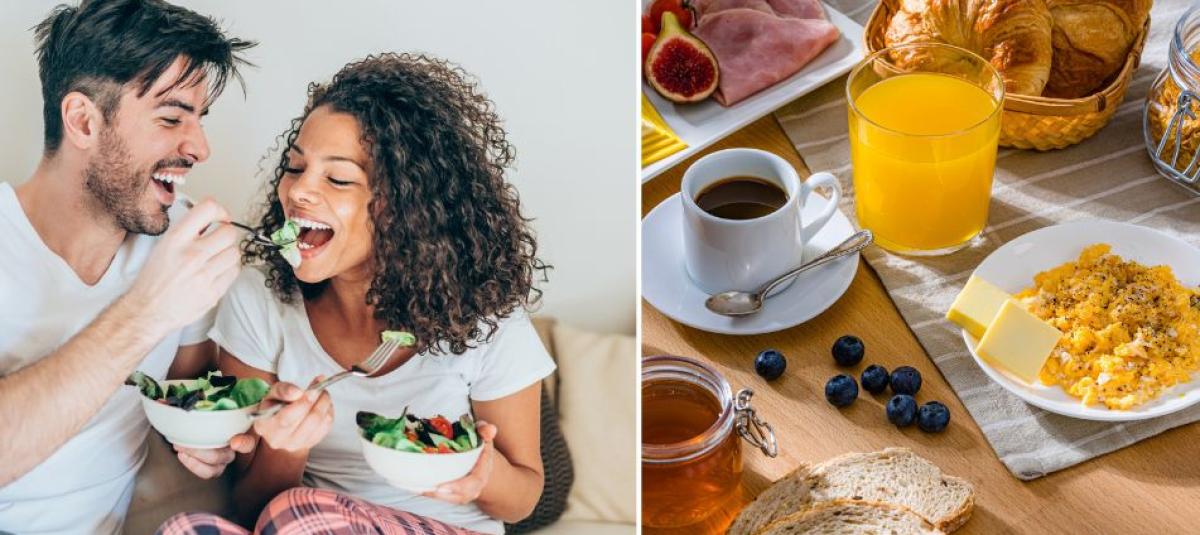 El desayuno es hombre y mujeres su proceso es diferente.