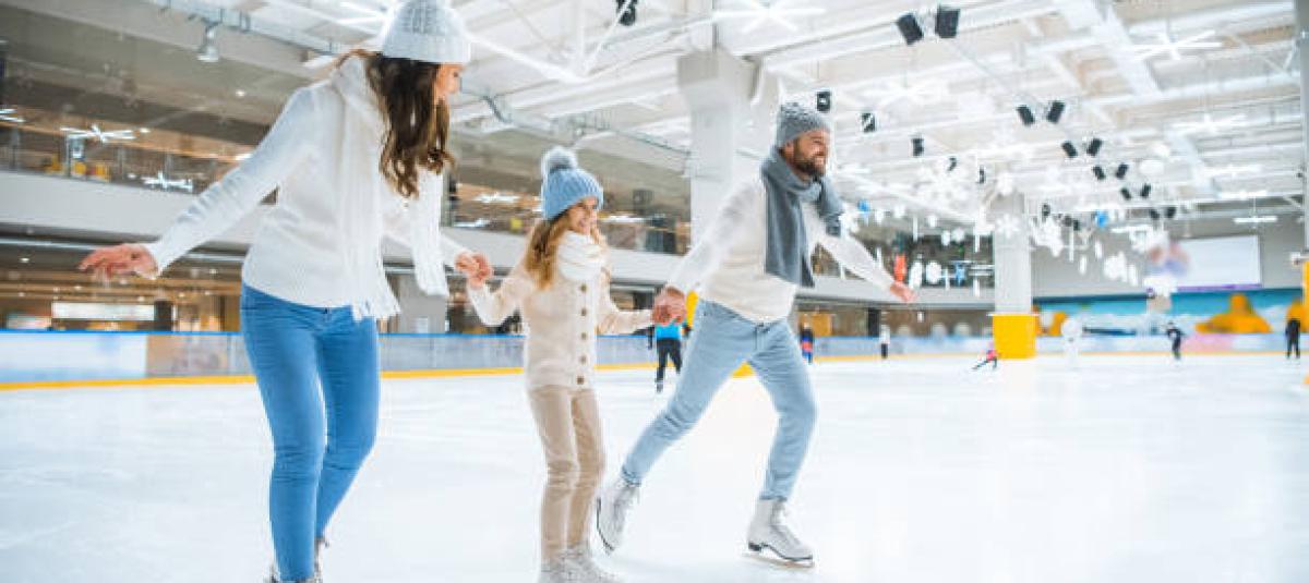 Patinaje sobre hielo en Bogotá