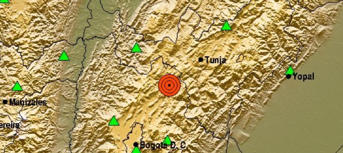 Temblor hoy en Colombia, 4 de diciembre.