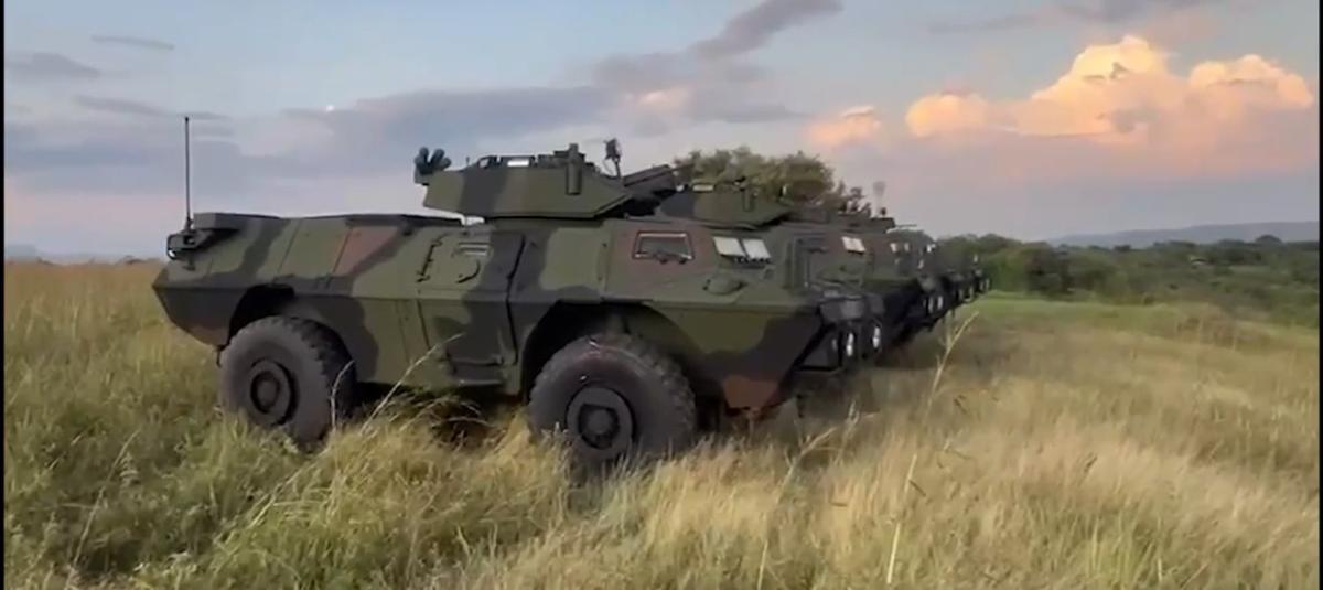 Esta es una de las tanquetas del Ejército en el Catatumbo.