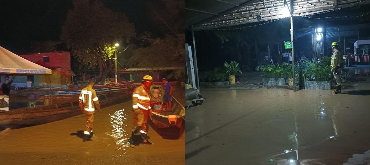 Desbordamiento del Rio Magdalena en Ricaurte