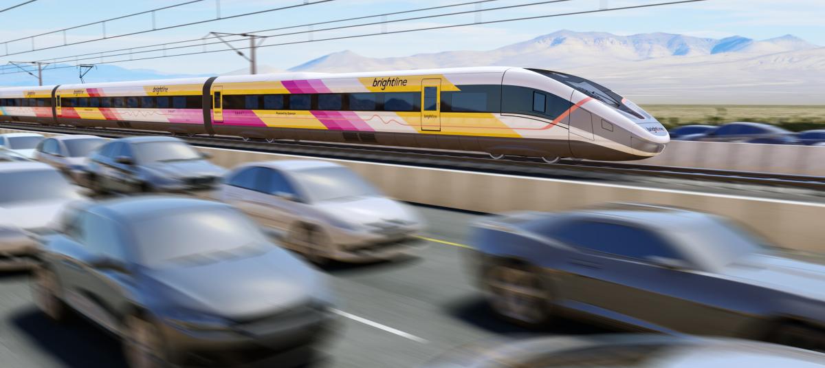Tren Brightline West California