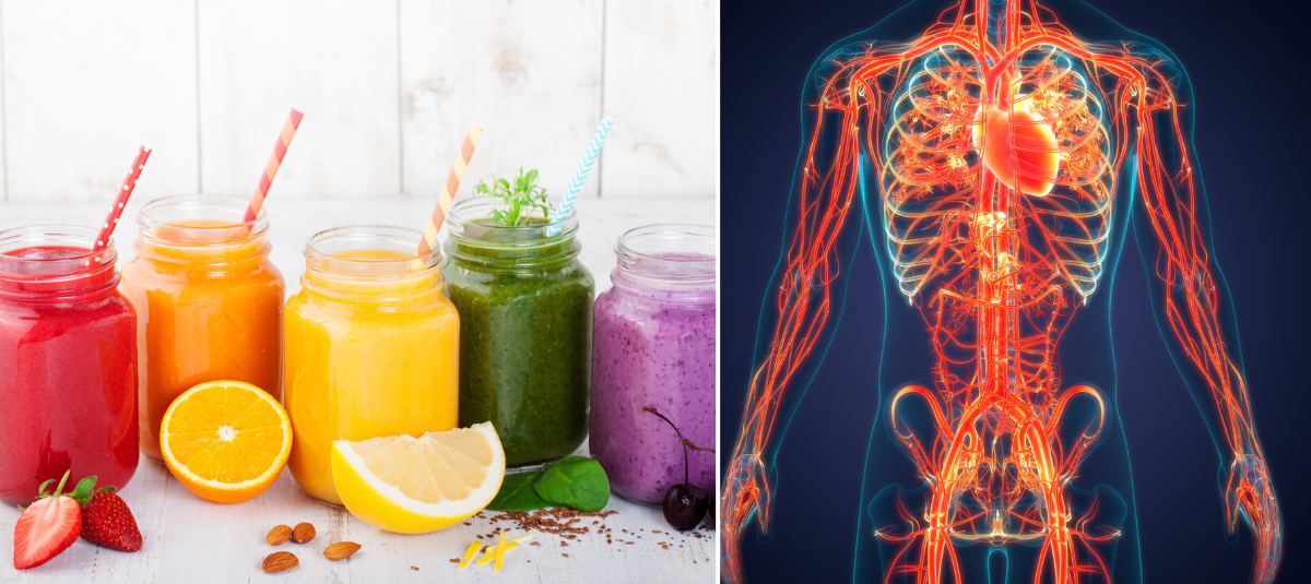 Tres jugos naturales y nutritivos para mejorar la circulación sanguínea en casa: ayudan a las venas y arterias
