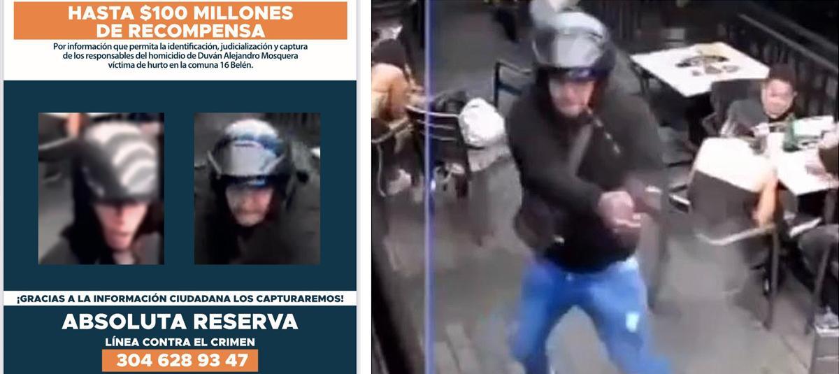 Ofrecen $100 millones para capturar a fleteros que asesinaron a Duván Mosquera y le dispararon a Elkin Blanco