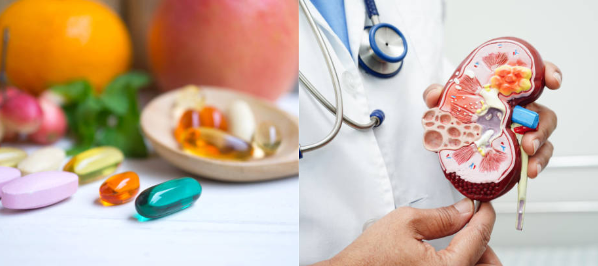 ¿Qué vitamina en exceso puede dañar los riñones?