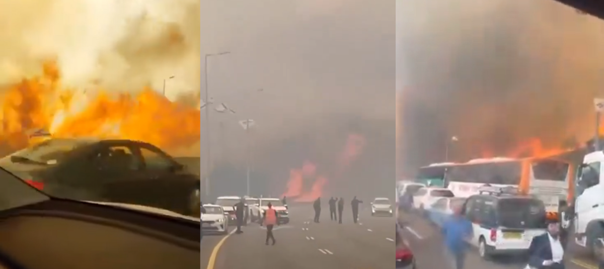 Incendios en Israel