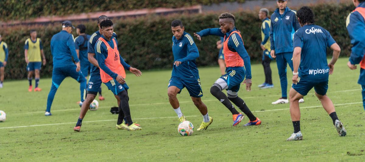 Entenamiento de Millonarios