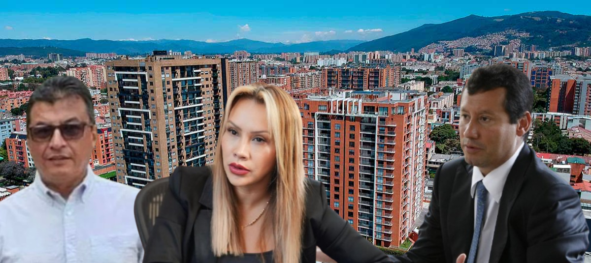 Pedro Aguilar, Sandra Ortiz y Jaime Lombana