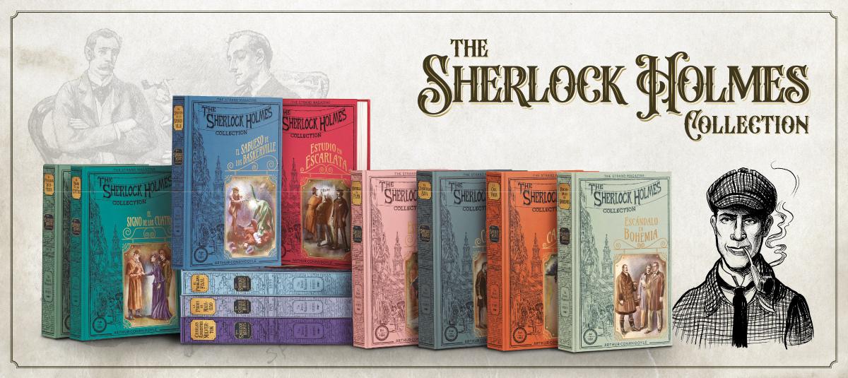 Los libros de Sherlock Holmes, el misterio que se saborea