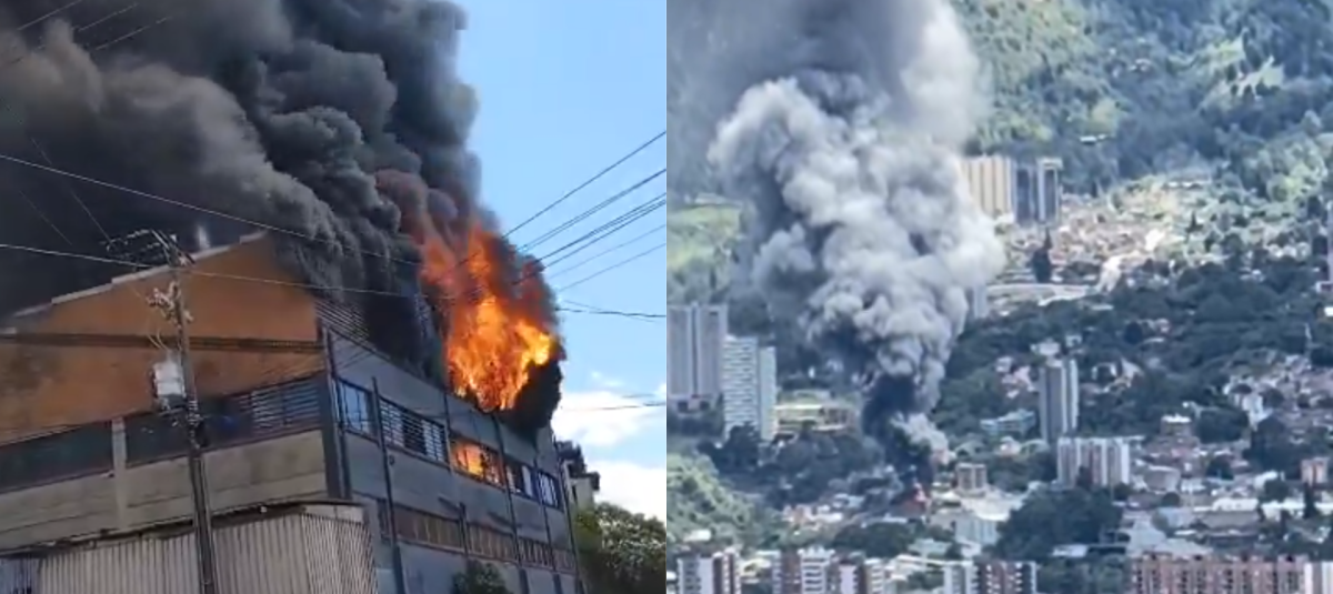 Incendio en la estrella.