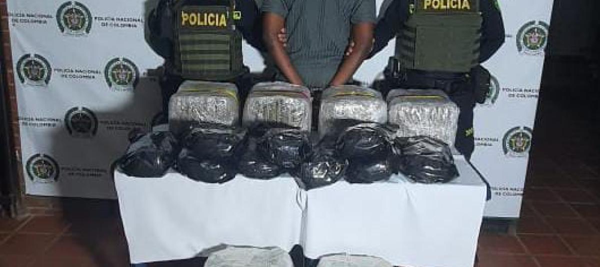 Así fue el operativo entre Cali y el Cauca con persecución que terminó en incautación de 52.000 gramos de marihuana