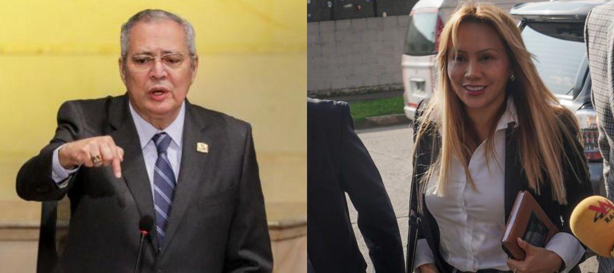 Iván Name y Sandra Ortiz son militantes de la Alianza Verde.