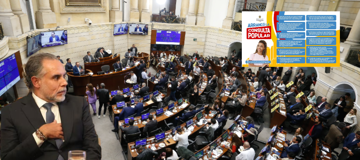Hoy se votará en la plenaria del Senado la consulta popular.