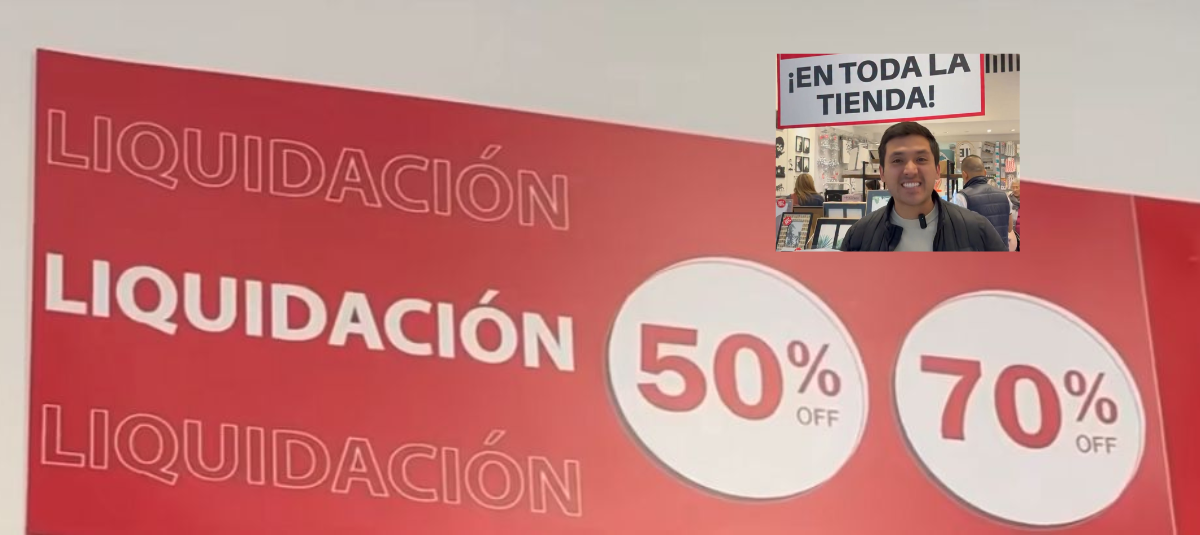 Todas las categorías y productos están rebajados.