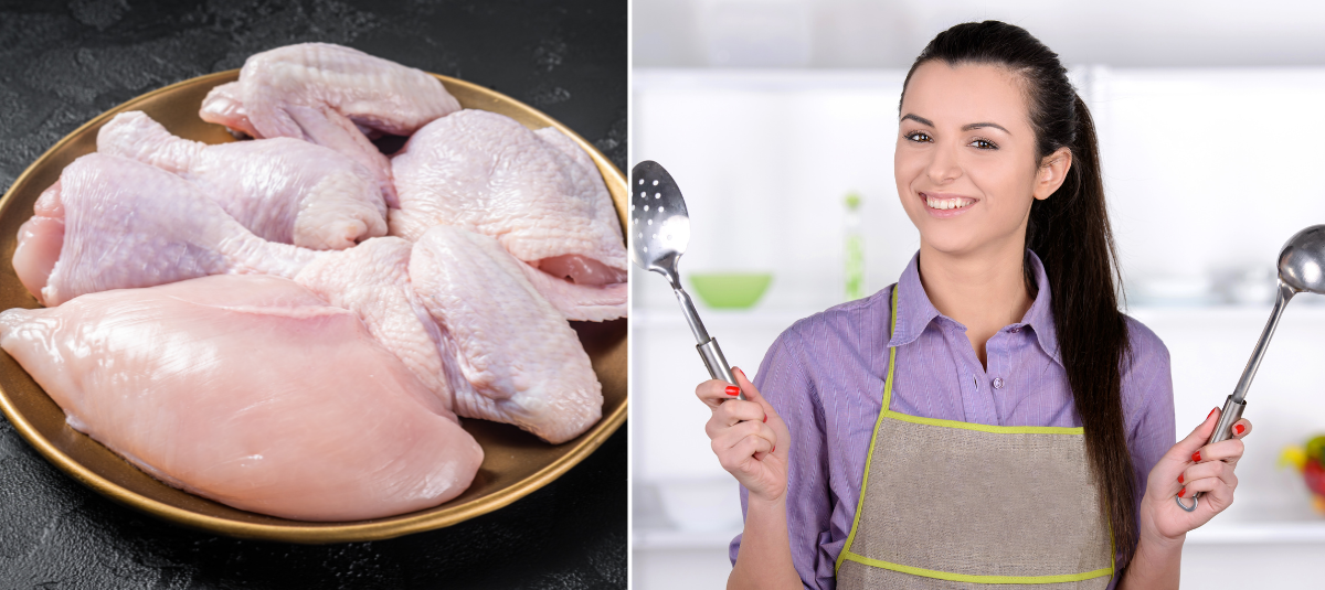 Cocinar pollo