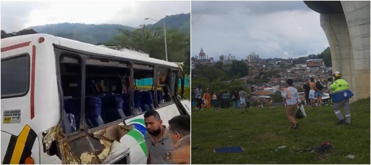 Accidente en Quindío deja reporte preliminar de cinco muertos.