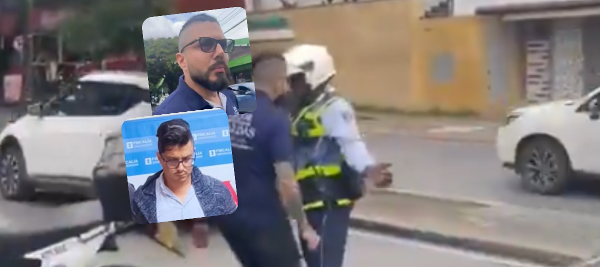Alexis Velasco, quien aceptó cargos por agredir a agente de tránsito en Cali, rompió el silencio y pidió disculpas