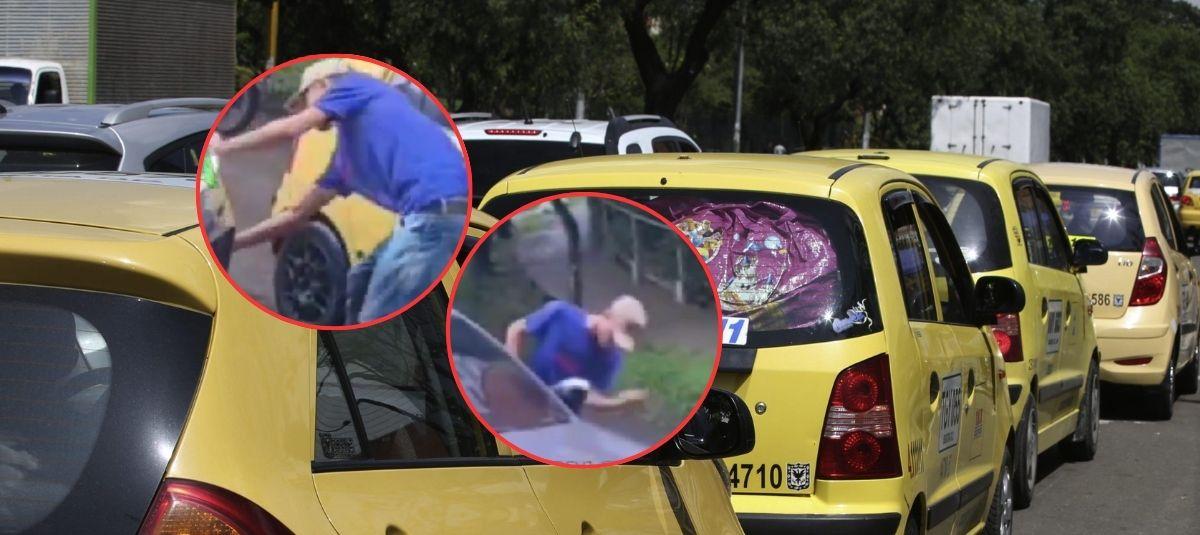 Por video indignante de taxista en Sabaneta que atacó a mujer, autoridades anunciaron medidas contra conductor