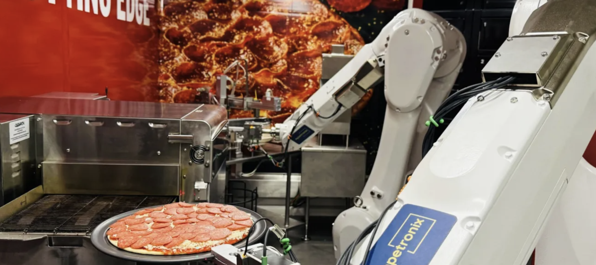 Así se verá este restaurante operado por robots.