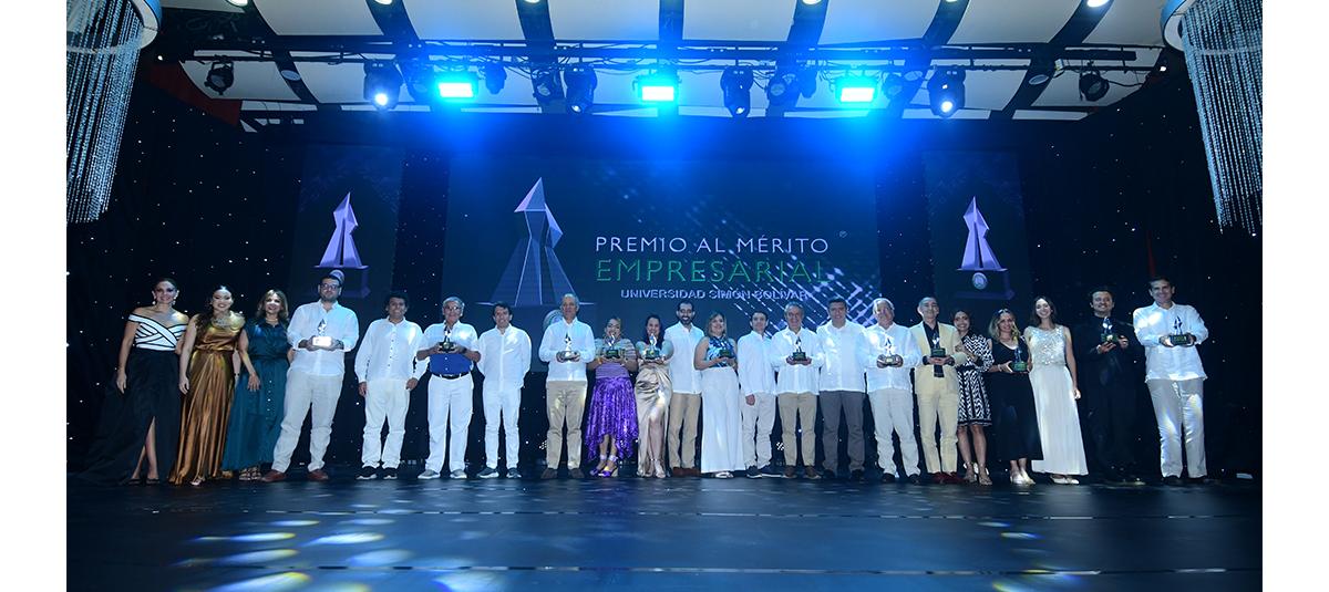Ganadores del Premio al Mérito Empresarial Nacional 2024.