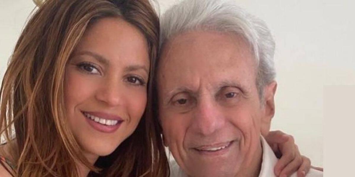 William Mebarak, padre de Shakira, hospitalizado en Barranquilla por neumonía a sus 92 años de edad