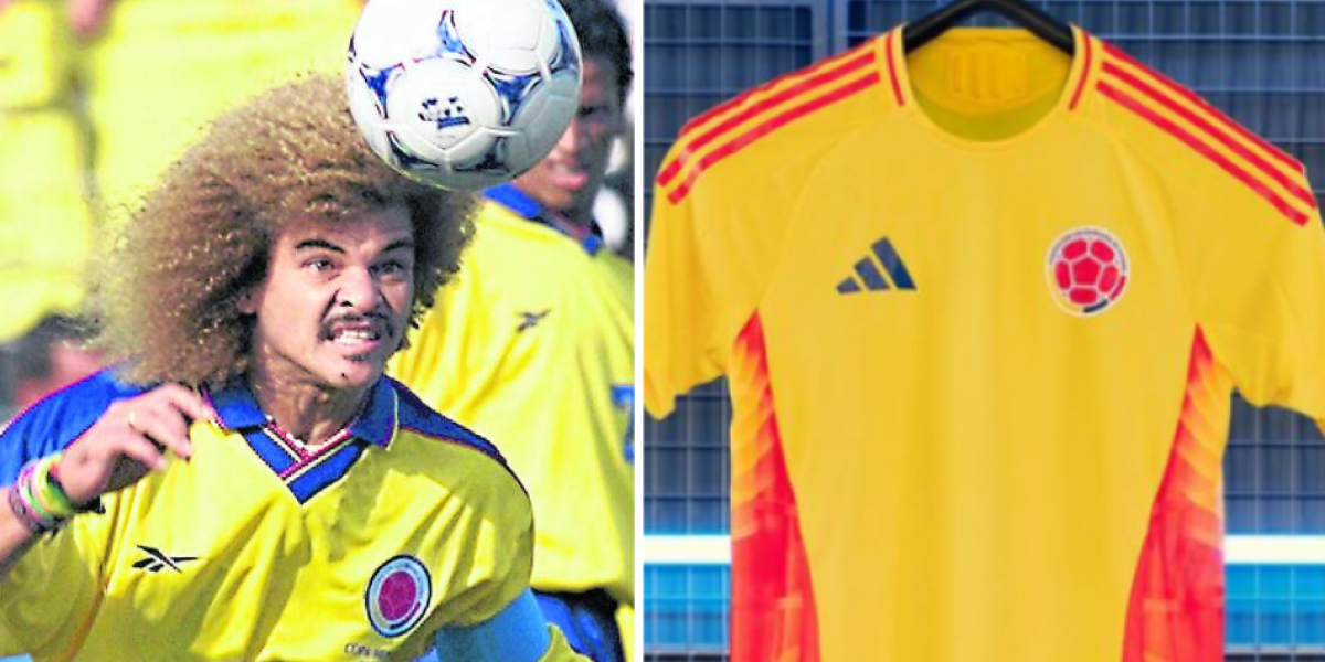 Todas las camisetas de la Seleccion Colombia hasta la nueva lanzada este 2024